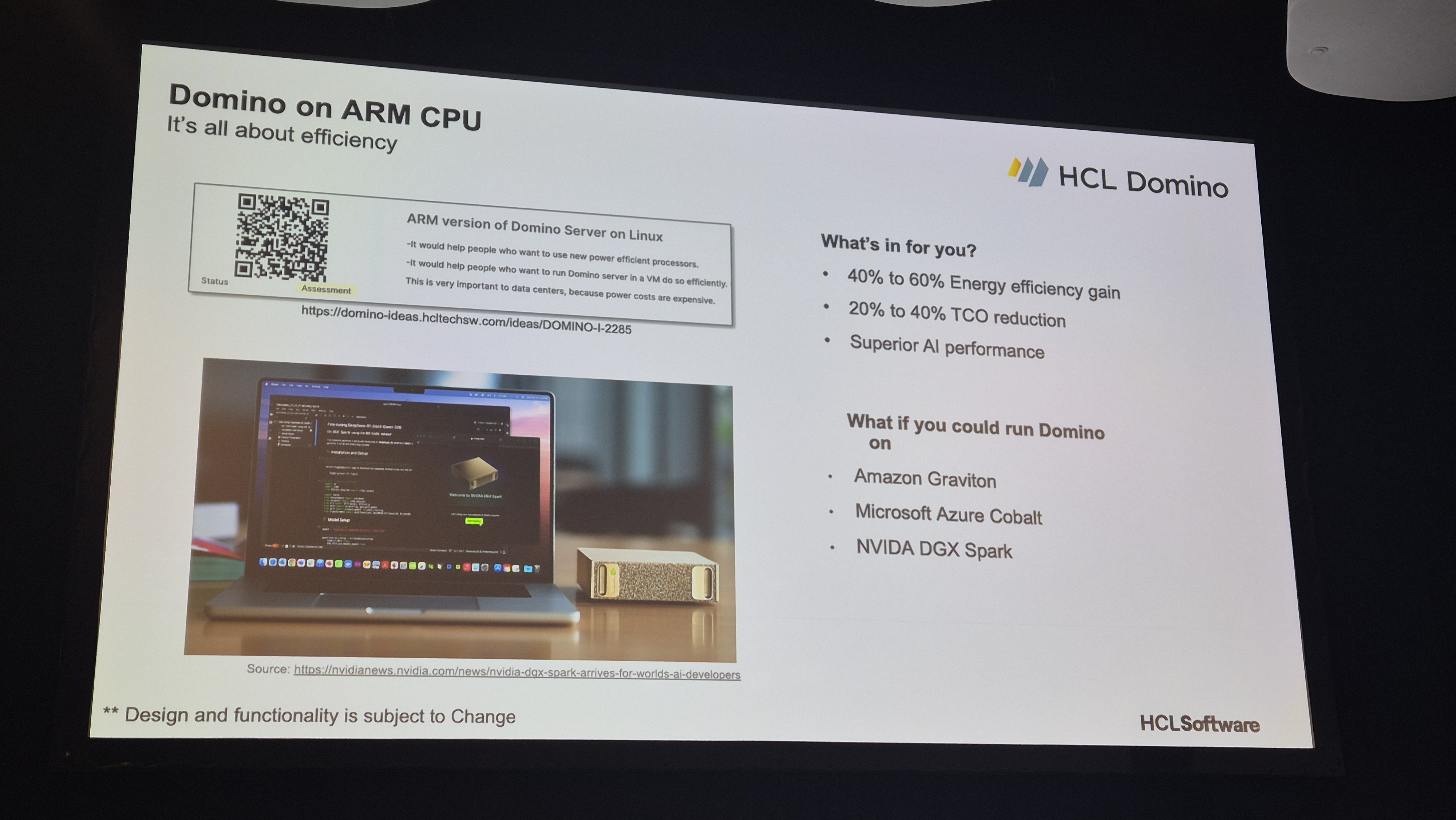 HCL Domino en ARM